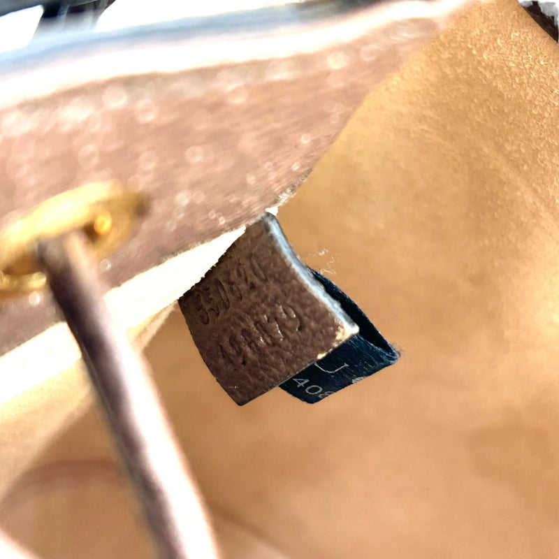 GUCCI Ophidia GG Supreme Canvas Mini Bucket Bag - Brown 