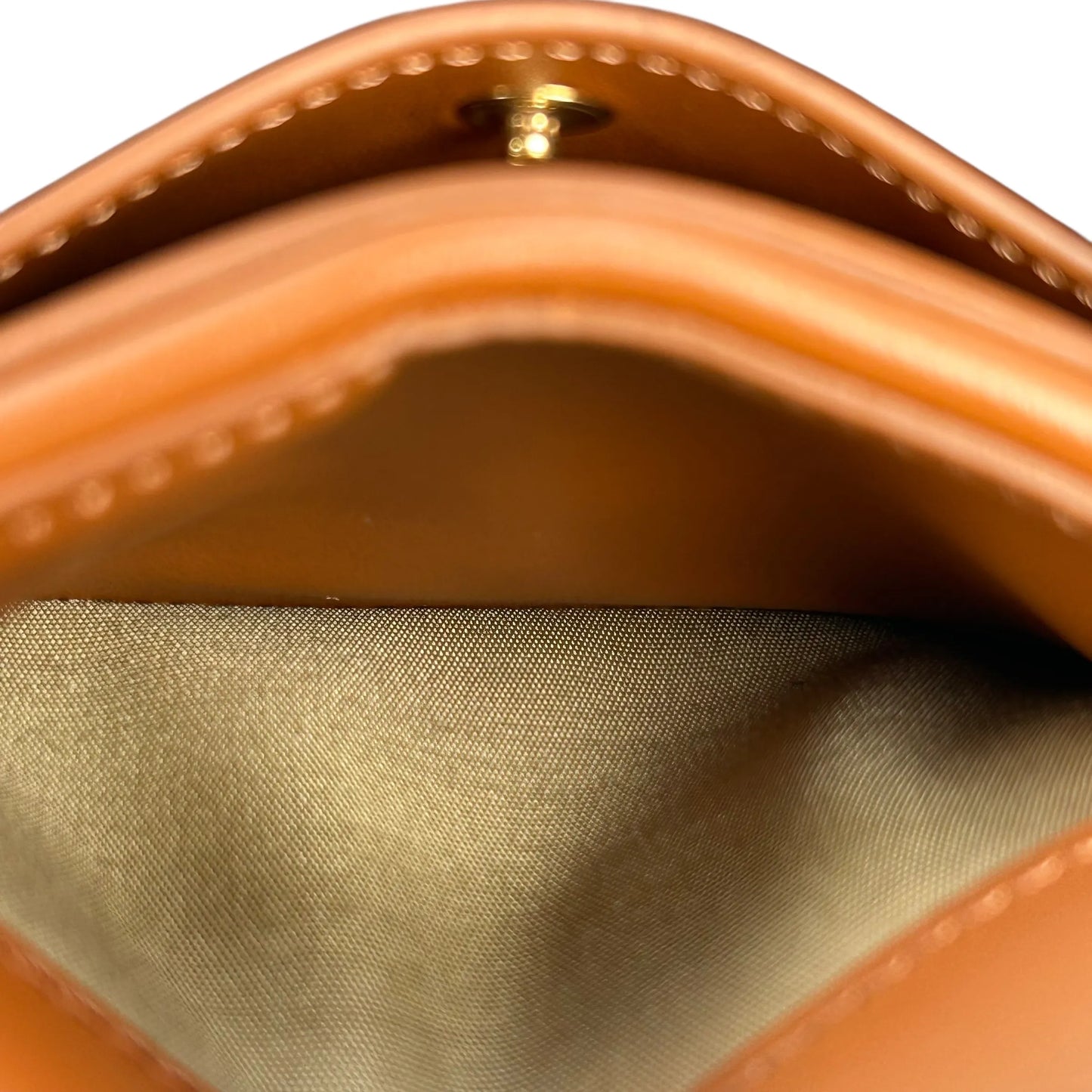 CELINE Triomphe Canvas Small Flap Compact Wallet - Dark Brown 