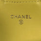 CHANEL Matelasse Classic Flap Lambskin Coin Case - Yellow