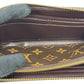 LOUIS VUITTON Portefeuille Miroir Bicolor Vernis Long Wallet - Darkbrown × Red