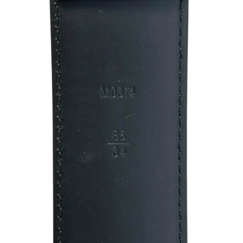 LOUIS VUITTON Damier Graphite Belt - Black