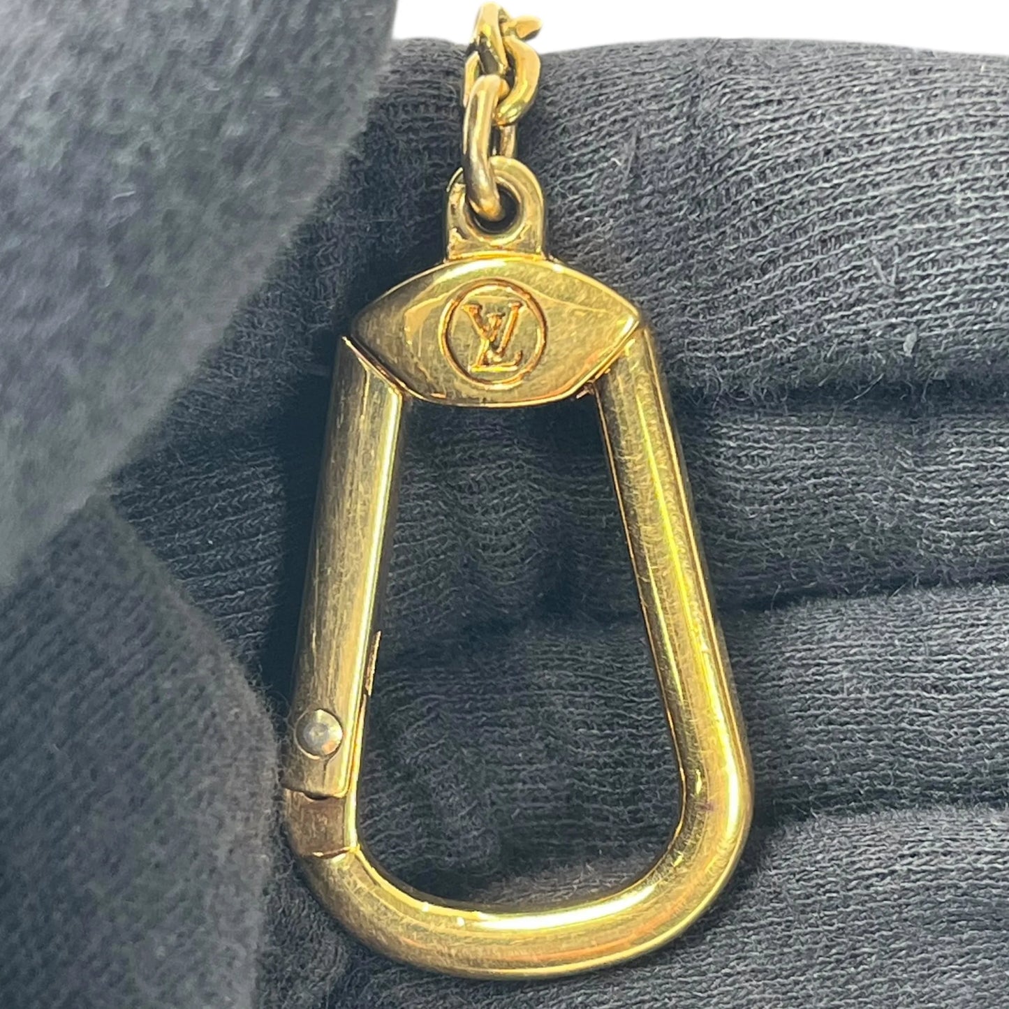 LOUIS VUITTON モノグラム ポシェットクレ キーケース コインケース - ブラウン