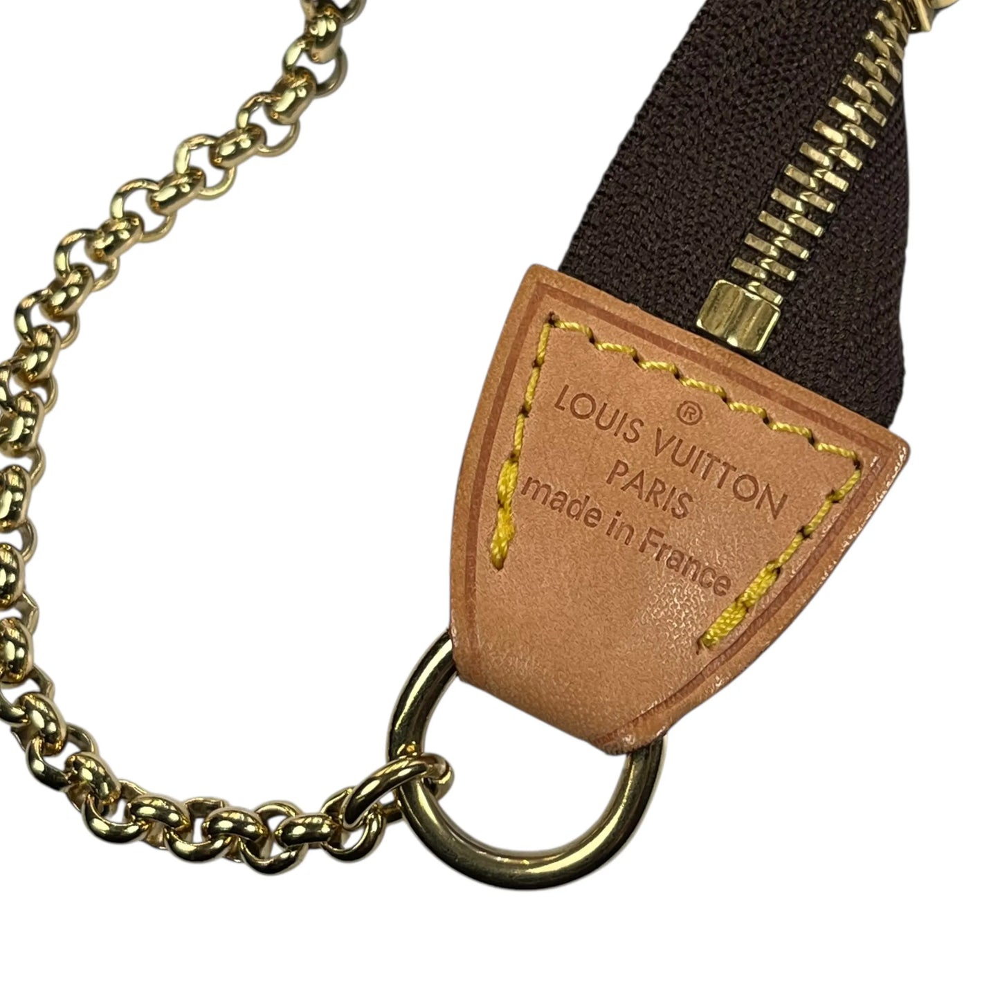 LOUIS VUITTON Eva Clutch Monogram Canvas Shoulder Bag - Brown