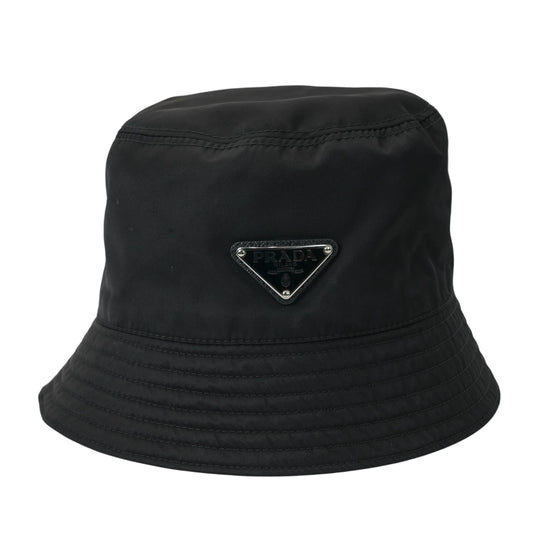 PRADA Re-Nylon Bucket Hat - Black - 35864 