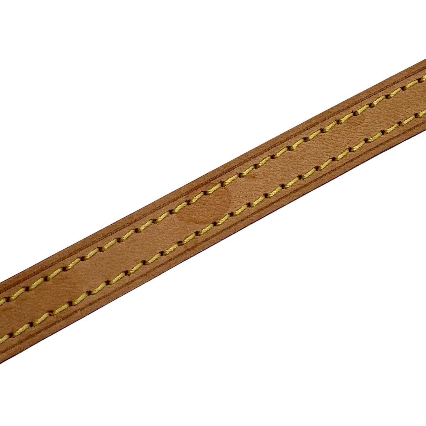 Louis Vuitton Brown Cowhide Leather Strap