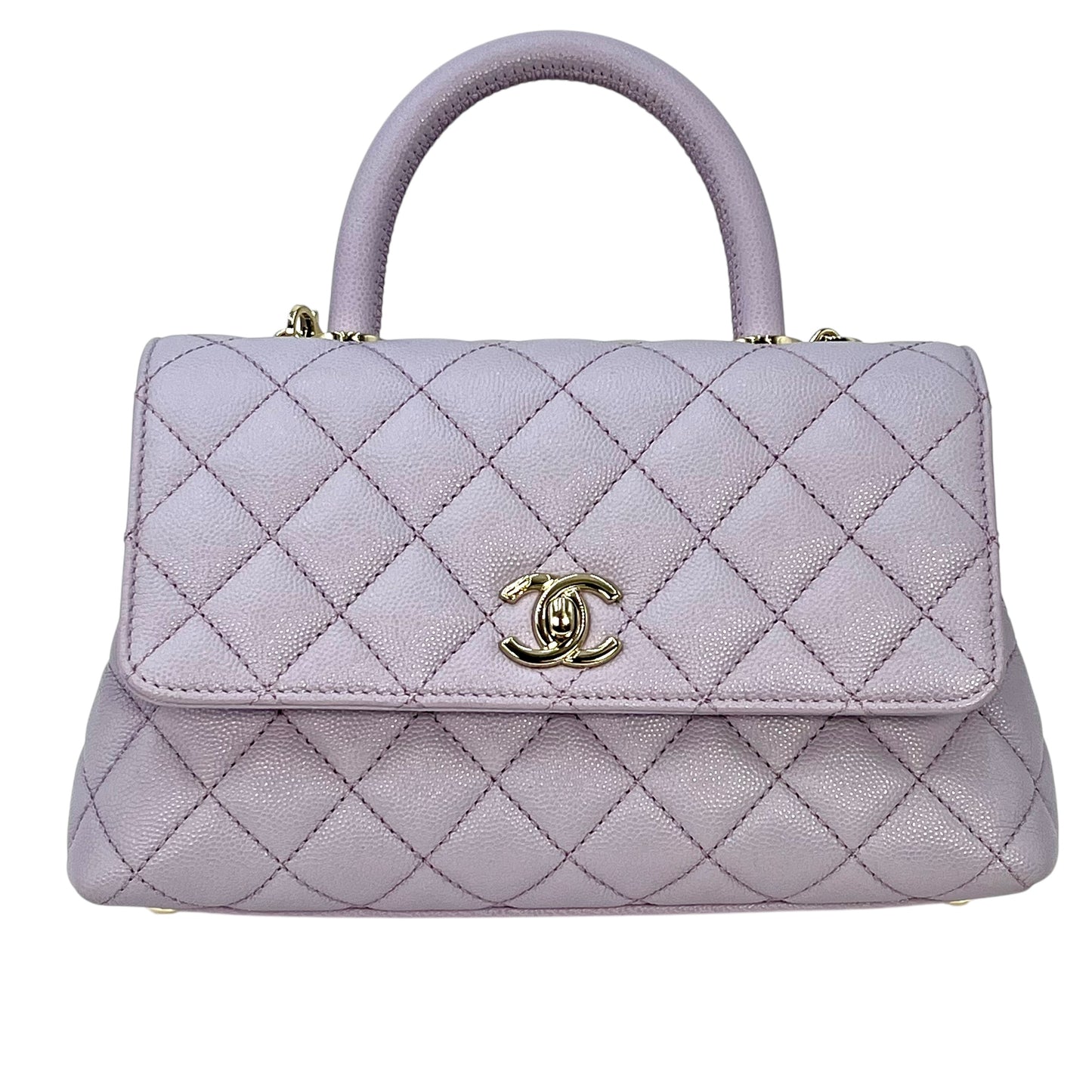 CHANEL Matelasse Coco Handle Chain shoulder