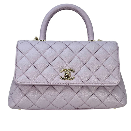 CHANEL Matelasse Coco Handle Chain shoulder