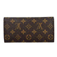 Louis Vuitton Portefeuile Emilie Monogram Canvas