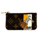 Louis Vuitton Pochette Cles Key ring coin case