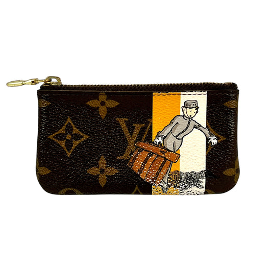 Louis Vuitton Pochette Cles Key ring coin case