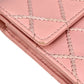 CHANEL Wild Stitch Long wallet Lambskin