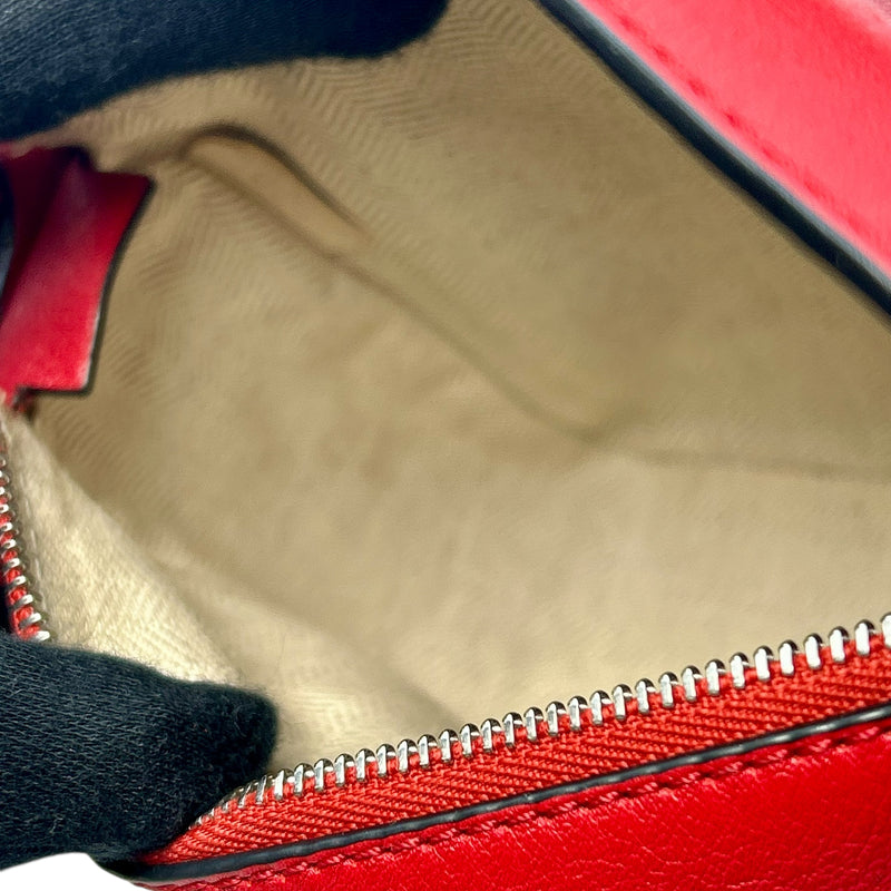 LOEWE Puzzle Mini Bag Red Hand Bag - Red