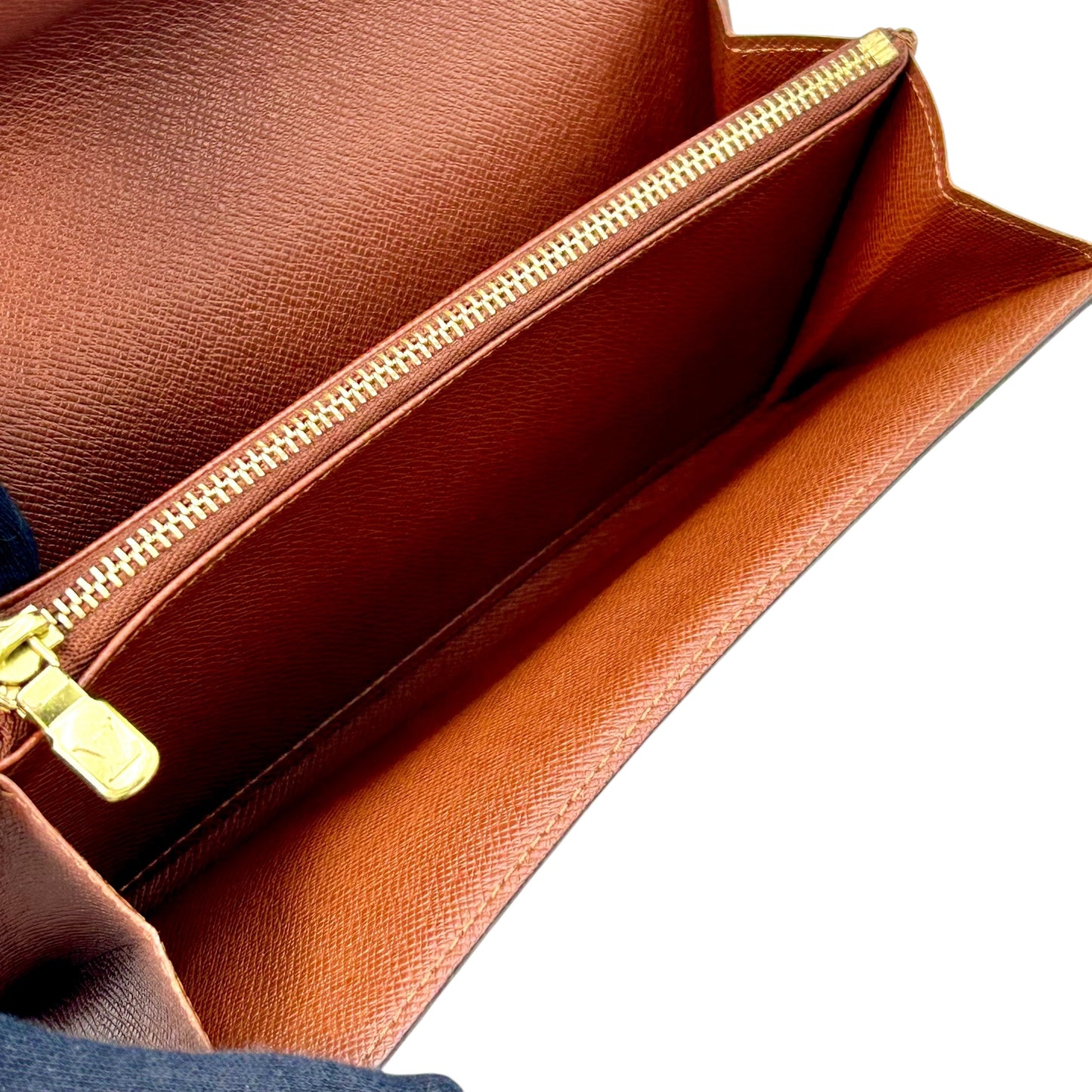 Louis Vuitton Monogram Portemonnaiecredit Long Wallet