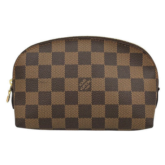 Louis Vuitton Damier Pochette Cosmetic PM Pouch - Darkbrown