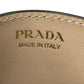 PRADA Saffiano Card Case - Pink × Black