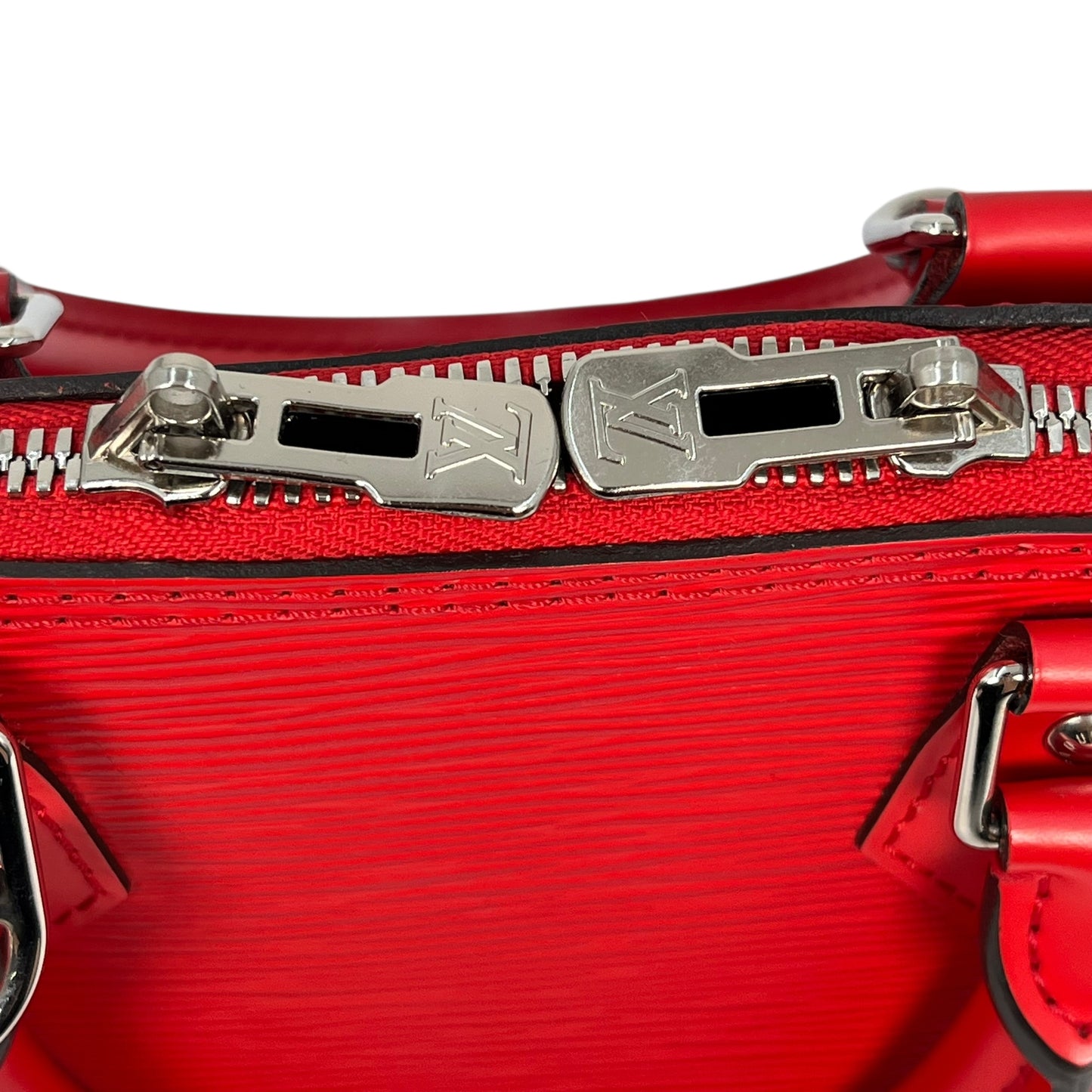 Louis Vuitton Epi Alma BB Hand Bag - Red