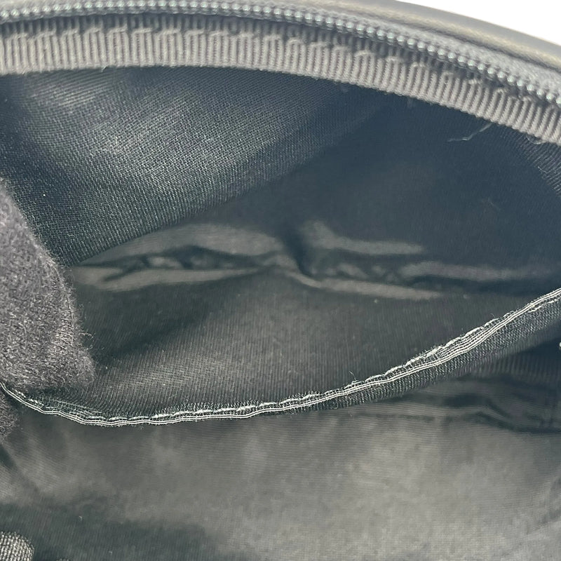 GUCCI GG Canvas Shoulder Pouch Mini Bag - Black