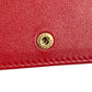 GUCCI GG Marmont Compact Wallet - Red