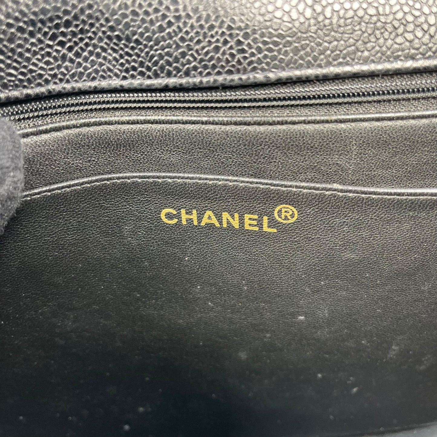CHANEL Mademoiselle Chain Shoulder Bag - Black