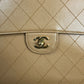 CHANEL Matelasse 30 Caviar Skin Gold Hardware Shoulder Bag - Beige Brown