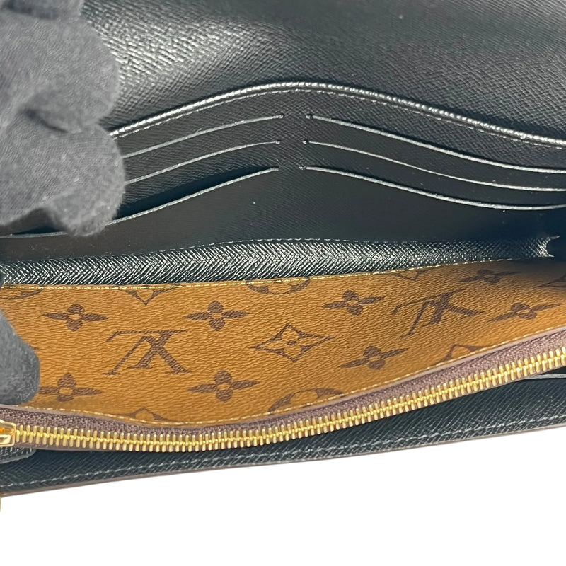 Louis Vuitton Monogram Giant Reverse Saleh Long Wallet - Brown