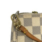 Louis Vuitton Damier Azur Pochette Accessories Pouch - White