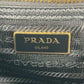 PRADA Saffiano Leather Shoulder Bag - Black