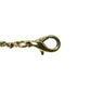 Dior Rhinestone Mini Logo Necklace - Gold Plated