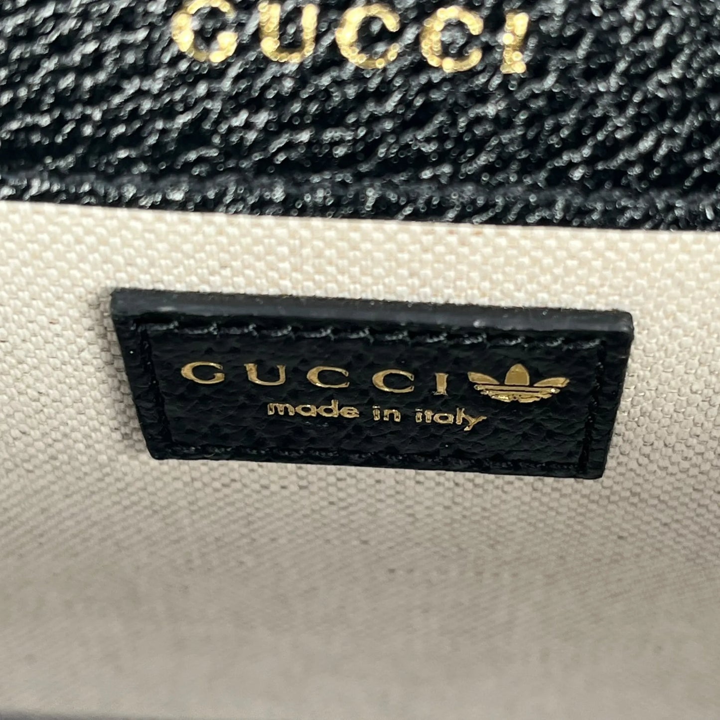 Gucci Adidas Horsebit 1955 Shoulder Bag - Black