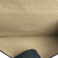 HERMES Bean Mini Business Card Holder Compact Wallet - Beige