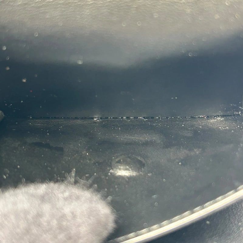 CELINE Triomphe Calfskin Compact Wallet - Black 