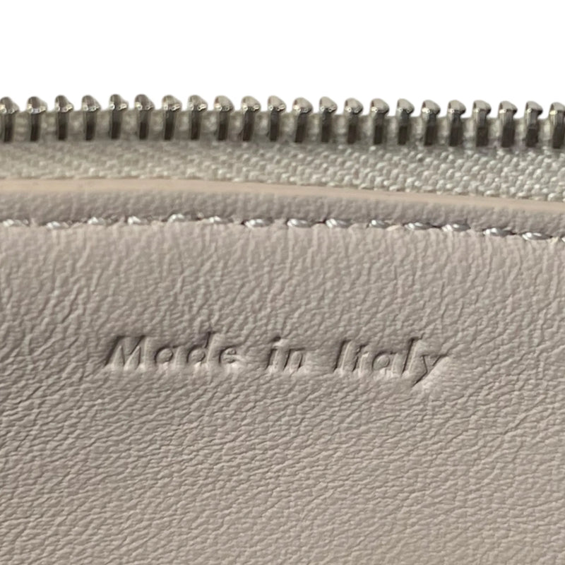 CELINE Two-Tone Key Ring Coin Case - Gray and Blue 