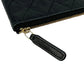 CHANEL Caviar Leather Classic Zip Coin Case - Black 