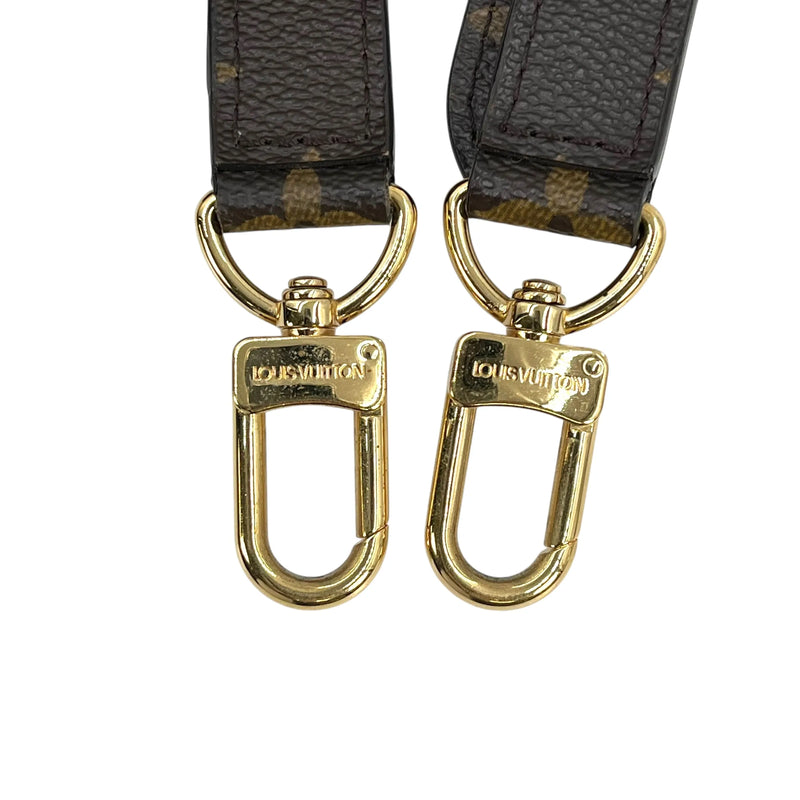 LOUIS VUITTON Monogram Canvas Shoulder Strap - Brown