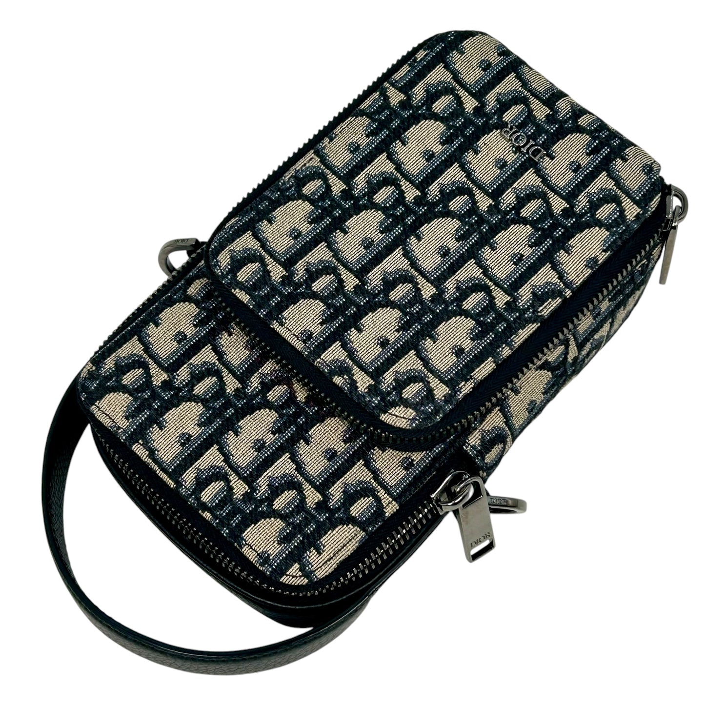 Dior Oblique Rider Micro Pouch Shoulder Bag