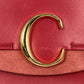 Chloé C Chain Shoulder Bag - Pink×Red