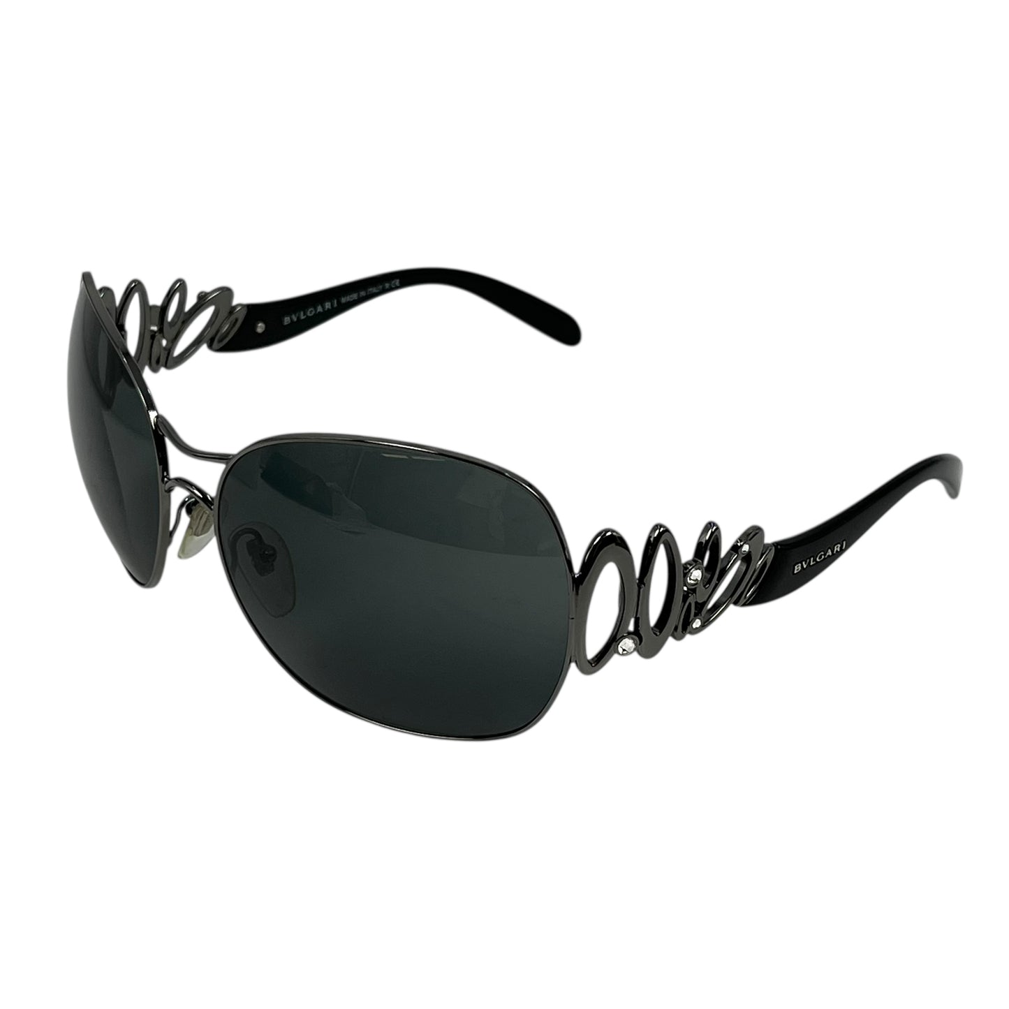 BVLGARI Rhinestone Sunglasses
