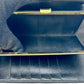 CHANEL Caviar Skin Coco Mark Kiss Lock  Long Wallet - Black