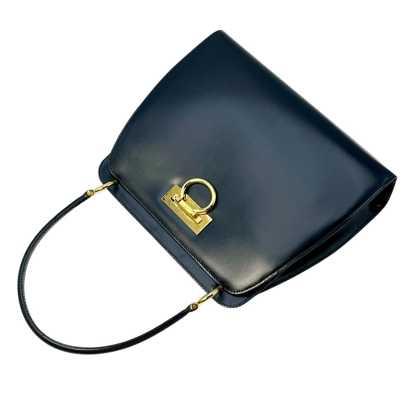 CELINE Double Face Hand Bag - Navy