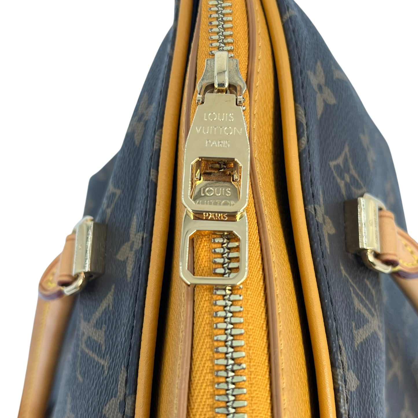 Louis Vuitton Monogram Pallas Safran 2way Hand Bag