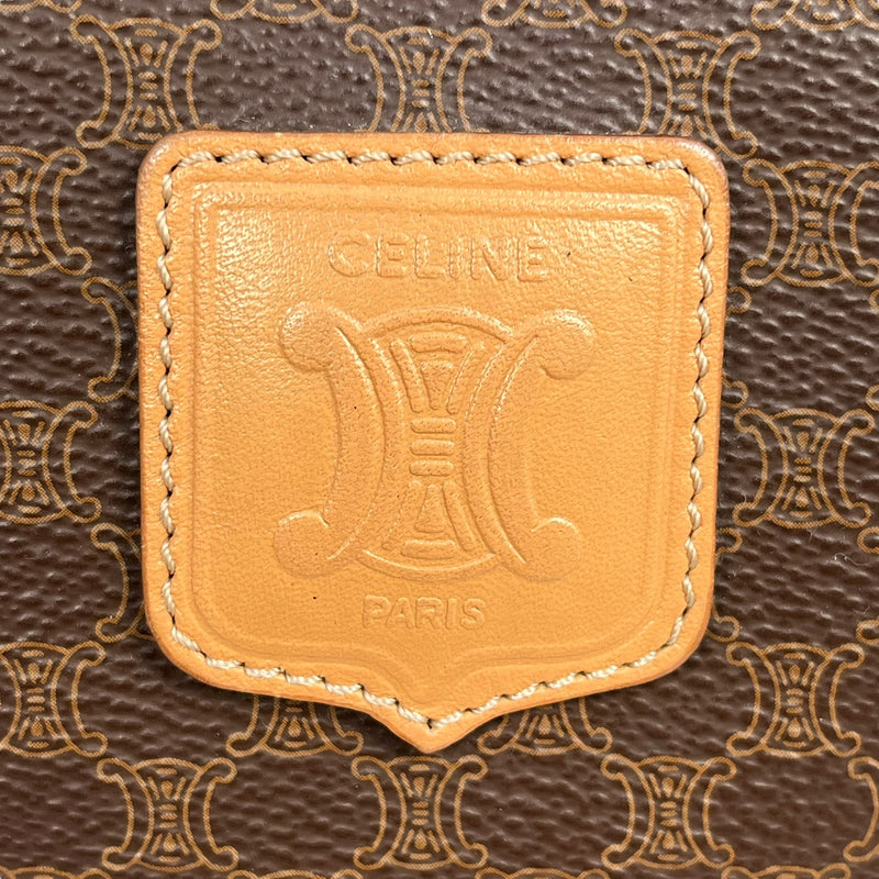 CELINE Macadam Boston Hand Bag - Brown
