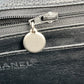 CHANEL Caviar Skin Matelasse Chain Shoulder Bag - Black