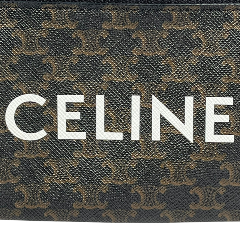 CELINE Triomphe Logo Coin Purse