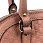 GUCCI Microssima Nice Dome Hand Bag Shoulder Bag - Pink