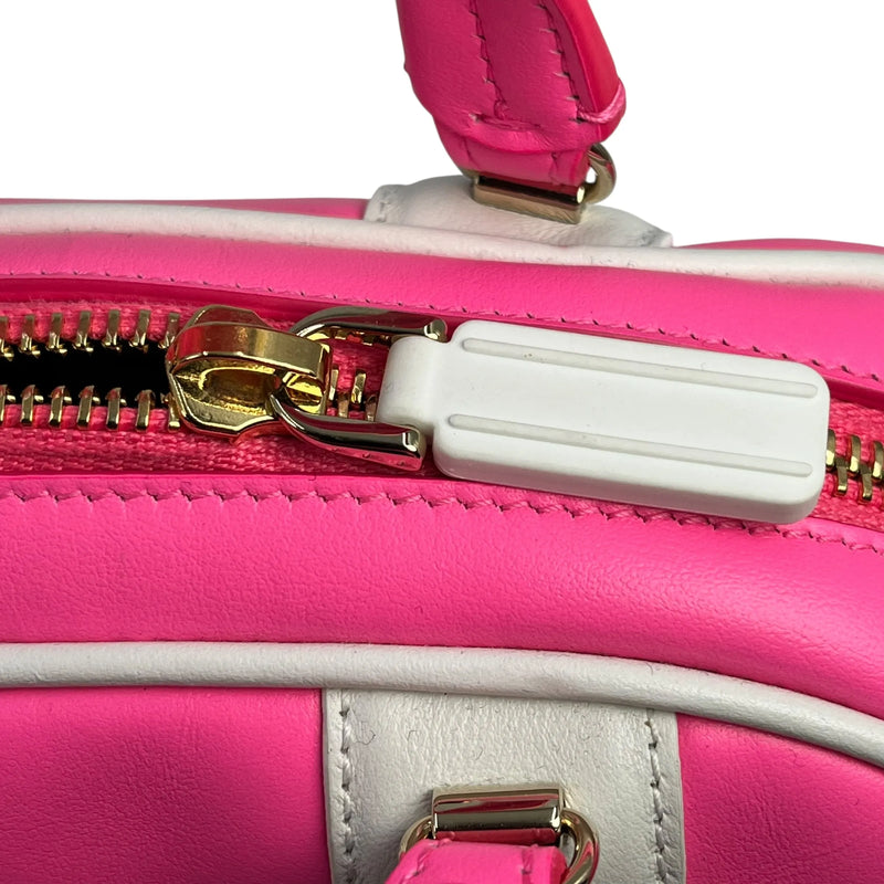 Dior Vibe Small Bowling Bag Handbag/Shoulder Bag - Pink 