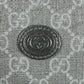 GUCCI Interloking G GG Supreme Money Clip Compact Wallet - Black