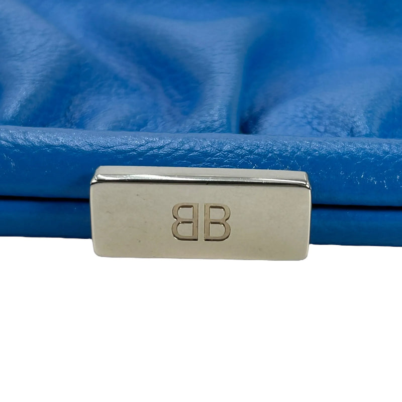 BALENCIAGA Cloud Shoulder Bag - Blue