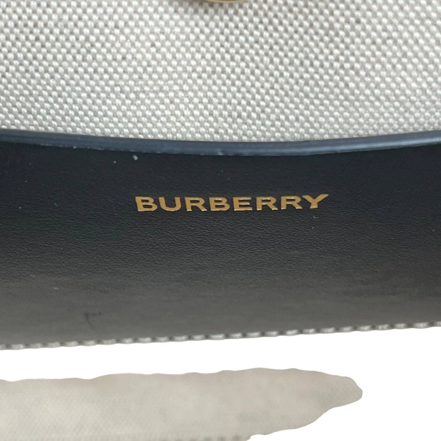 BURBERRY Mini Freya Tote Hand Bag Shoulder Bag - Black