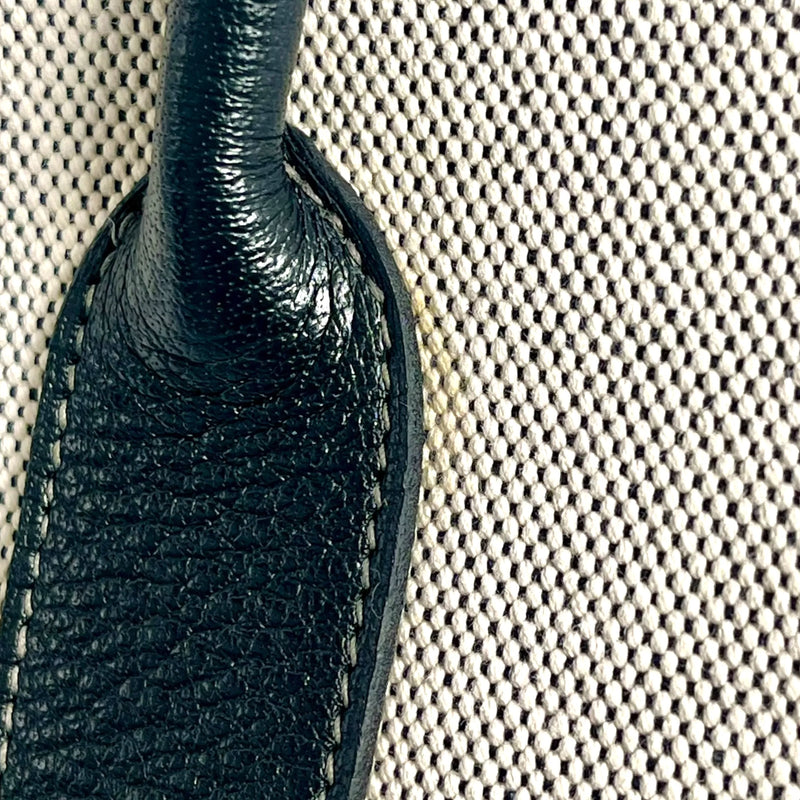 Hermès Garden Party PM ▢J Stamp (2006) Handbag/Tote Bag - Black/Noir 