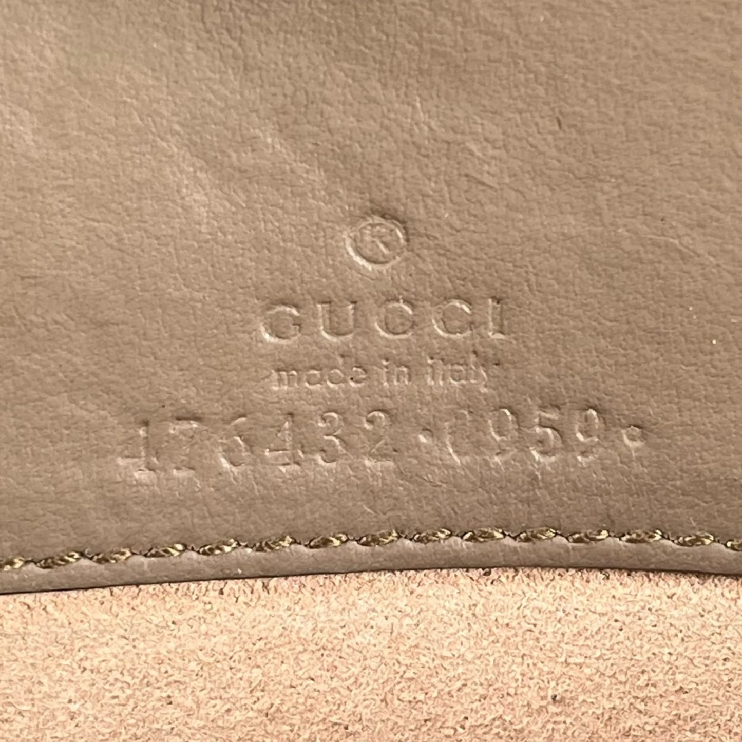 GUCCI Dionysus GG Supreme Mini Bag Shoulder Bag - Beige